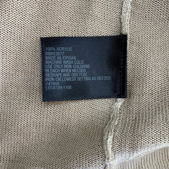 Worthington Open Front Short Cardigan - Picture 3 of 3